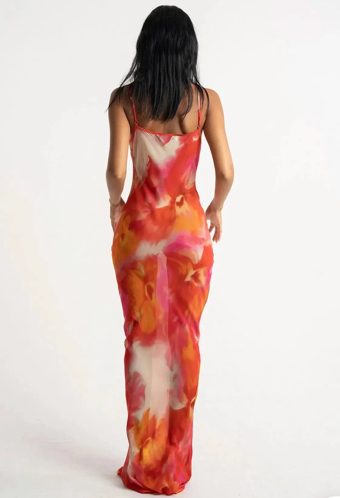 Isabelle Quinn Billie Midi Dress Pansie Size 10 photo 2