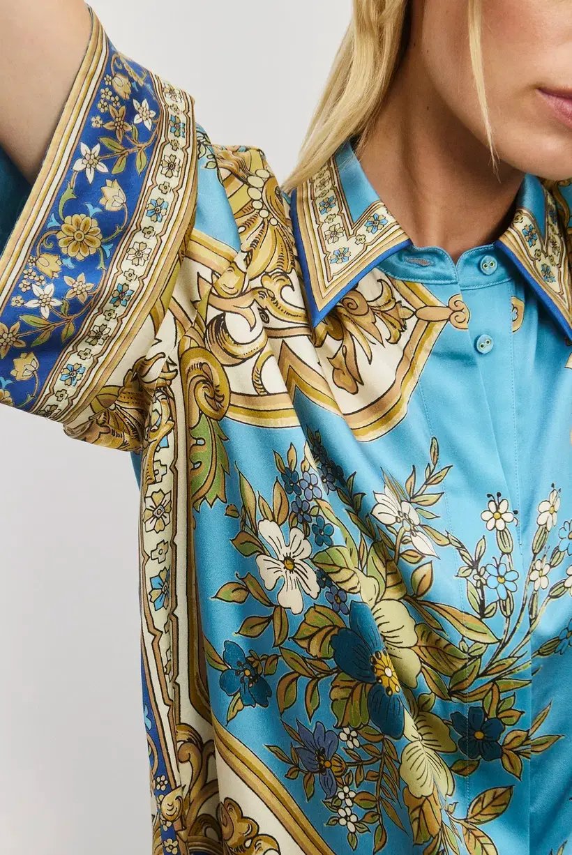 Alemais Cassie Silk Shirt and Pant Set Size AU 16 photo 6