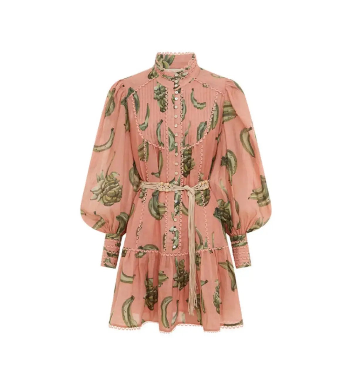Alemais Bananarama Mini Dress Pink Size 12 photo 3