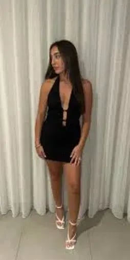 Misha Celine Twill Mini Dress Black Size 10 photo 3