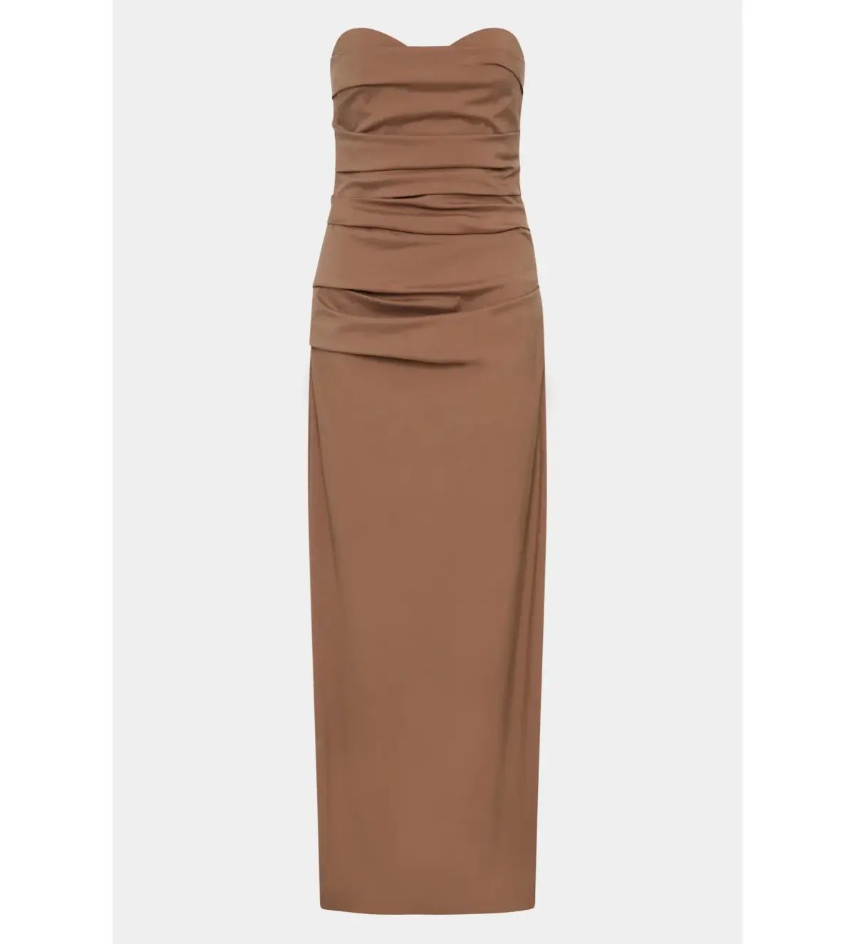 Sir the label Alba Strapless Gown in Mocha Size AU 4 photo 5