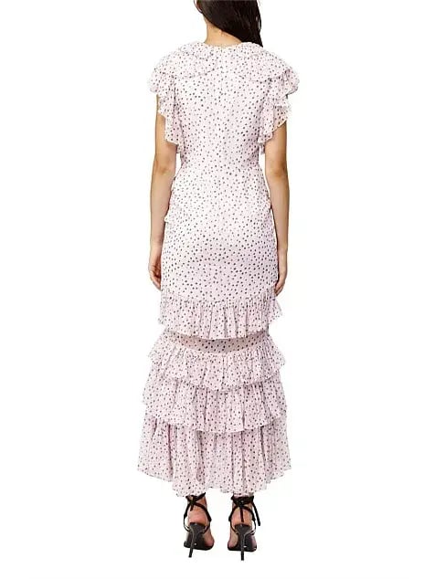 Acler Wendell Dress Polka Dot Lilac Size AU 12 photo 4