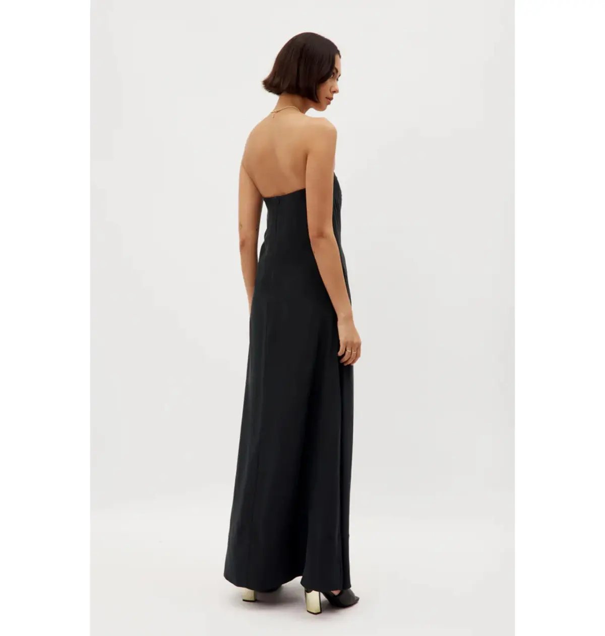 Ginger & Smart Cursive Gown Black Size AU 14 photo 5