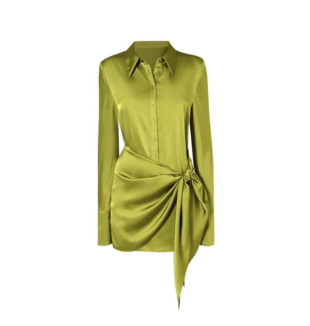 Rat And Boa Alanis Mini Dress in Green Size XL / AU 14 photo 3
