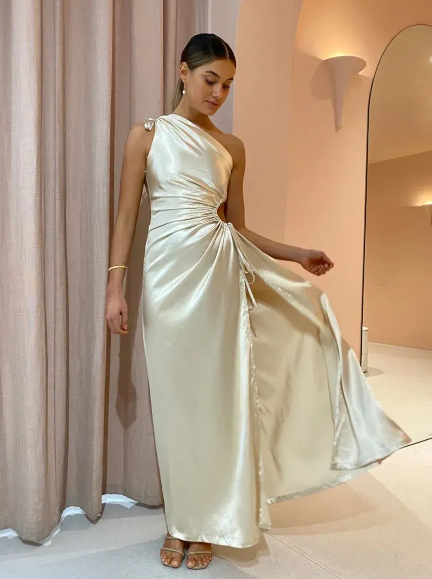 Sonya Moda Nour Ocean Pearl Maxi Dress Size AU 12 photo 10