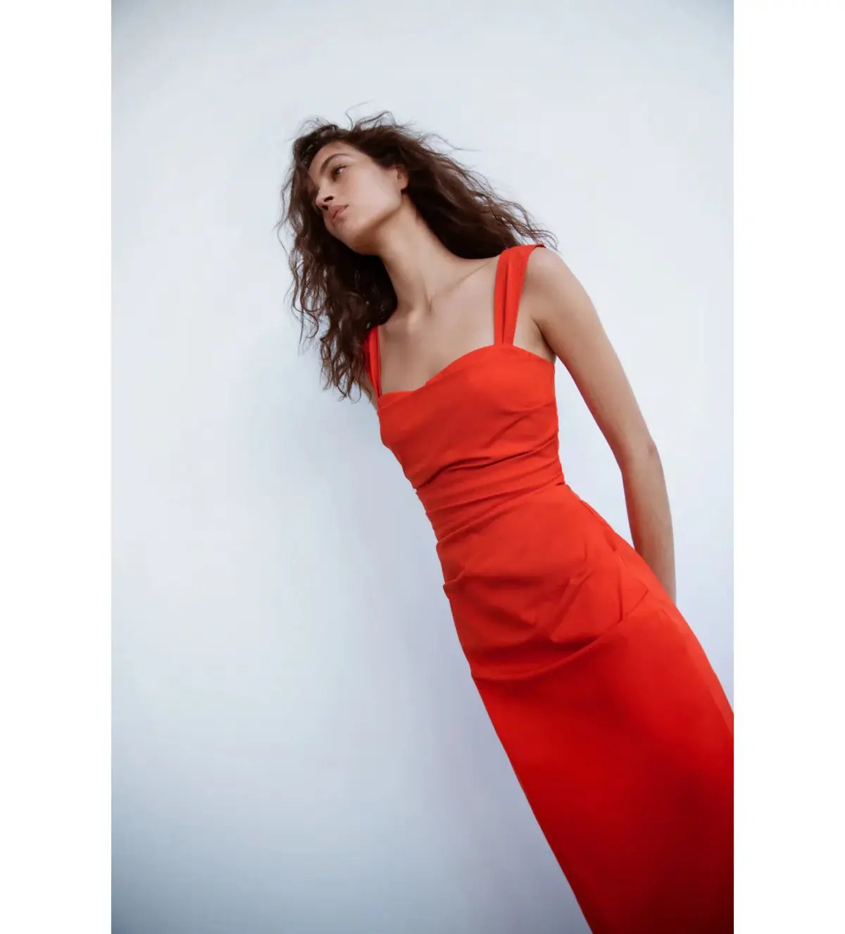 Sir The Label Dahlia Balconette Gown in Tangerine Size 0 / AU 6 photo 4