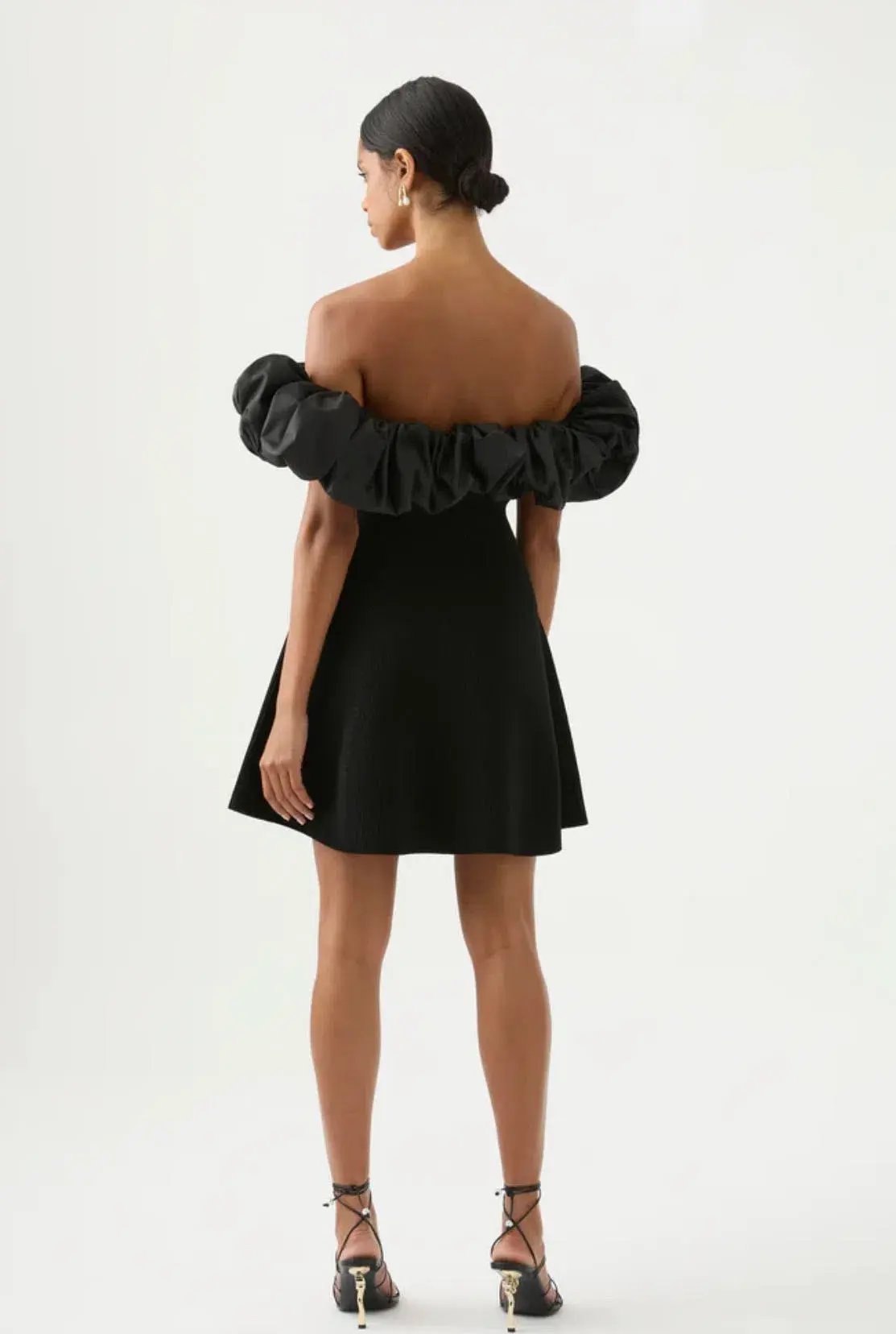 Aje Eldora Mini Dress Black Size XL / Au 14 photo 6