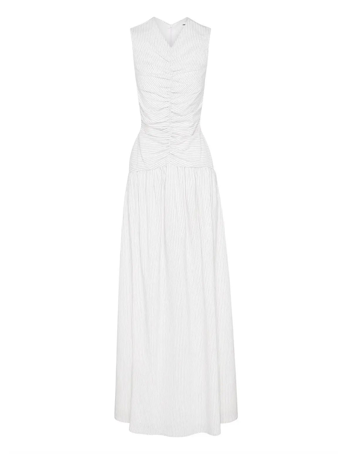 ANNA QUAN Arabella Maxi Dress Taupe Stripe 8 photo 8