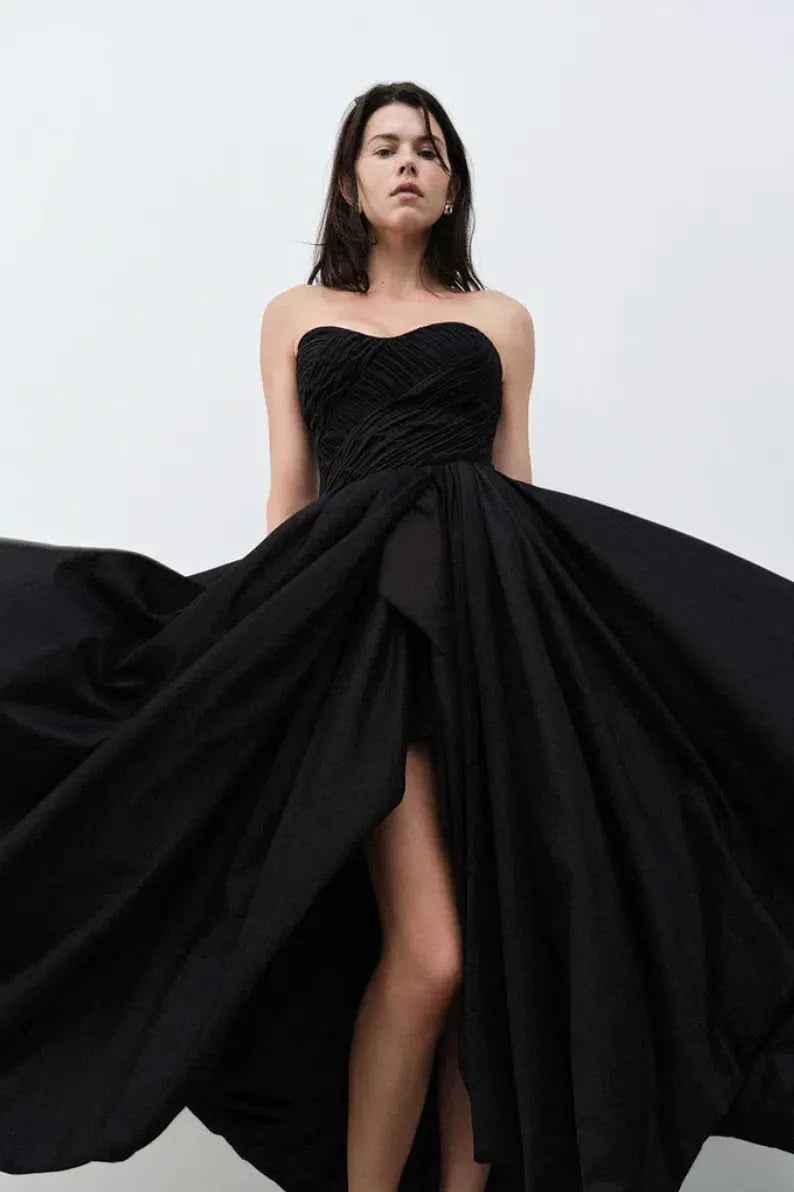Aje Spatial Maxi Dress Black Size AU 16 photo 5