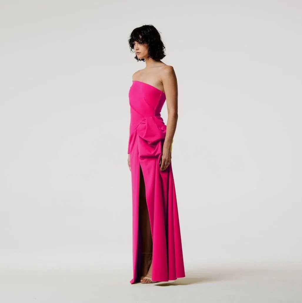 Meraki Knox Drape Gown Pink Size 8 photo 6
