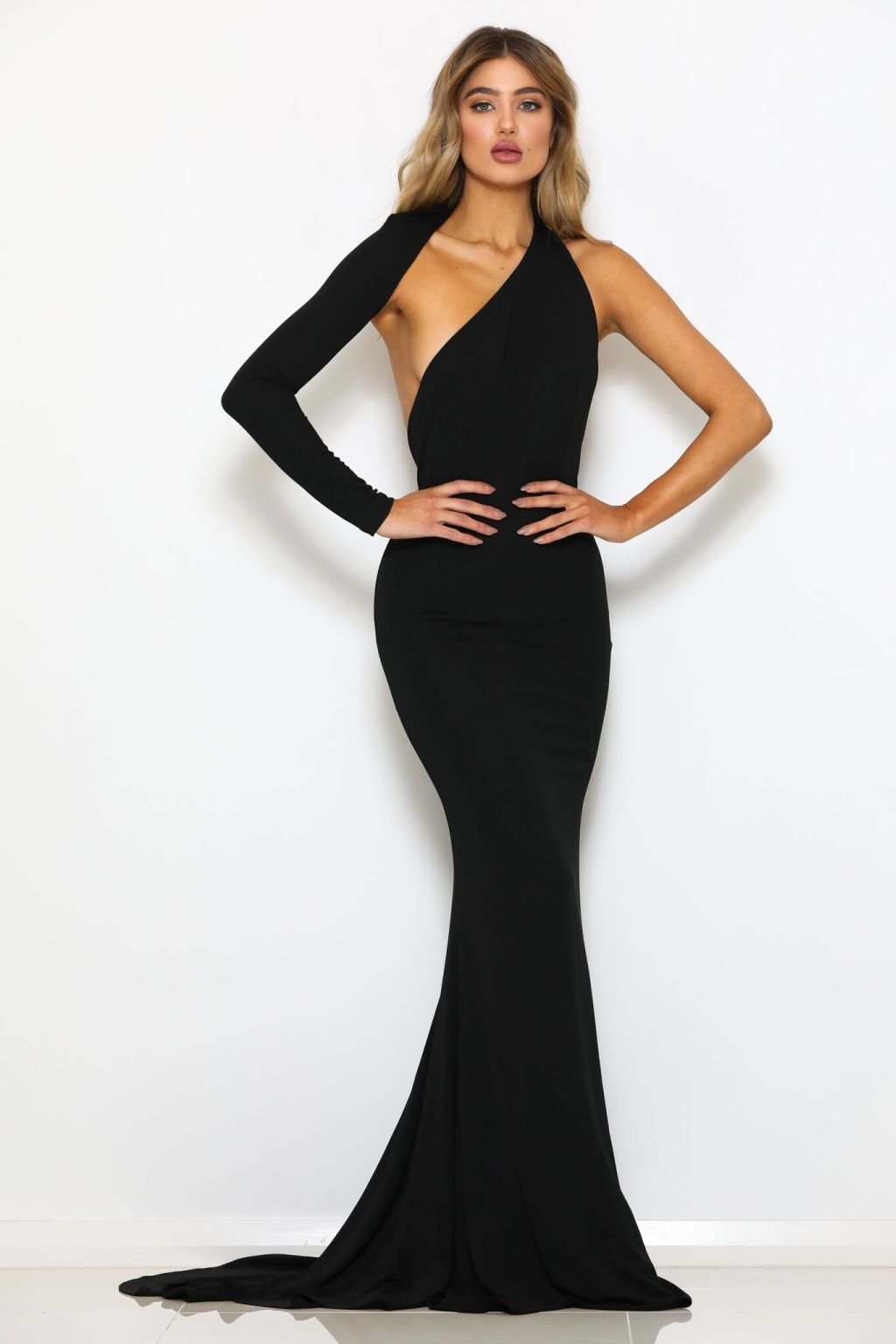 ABYSS BY ABBY 4TH AVE GOWN - BLACK photo 4