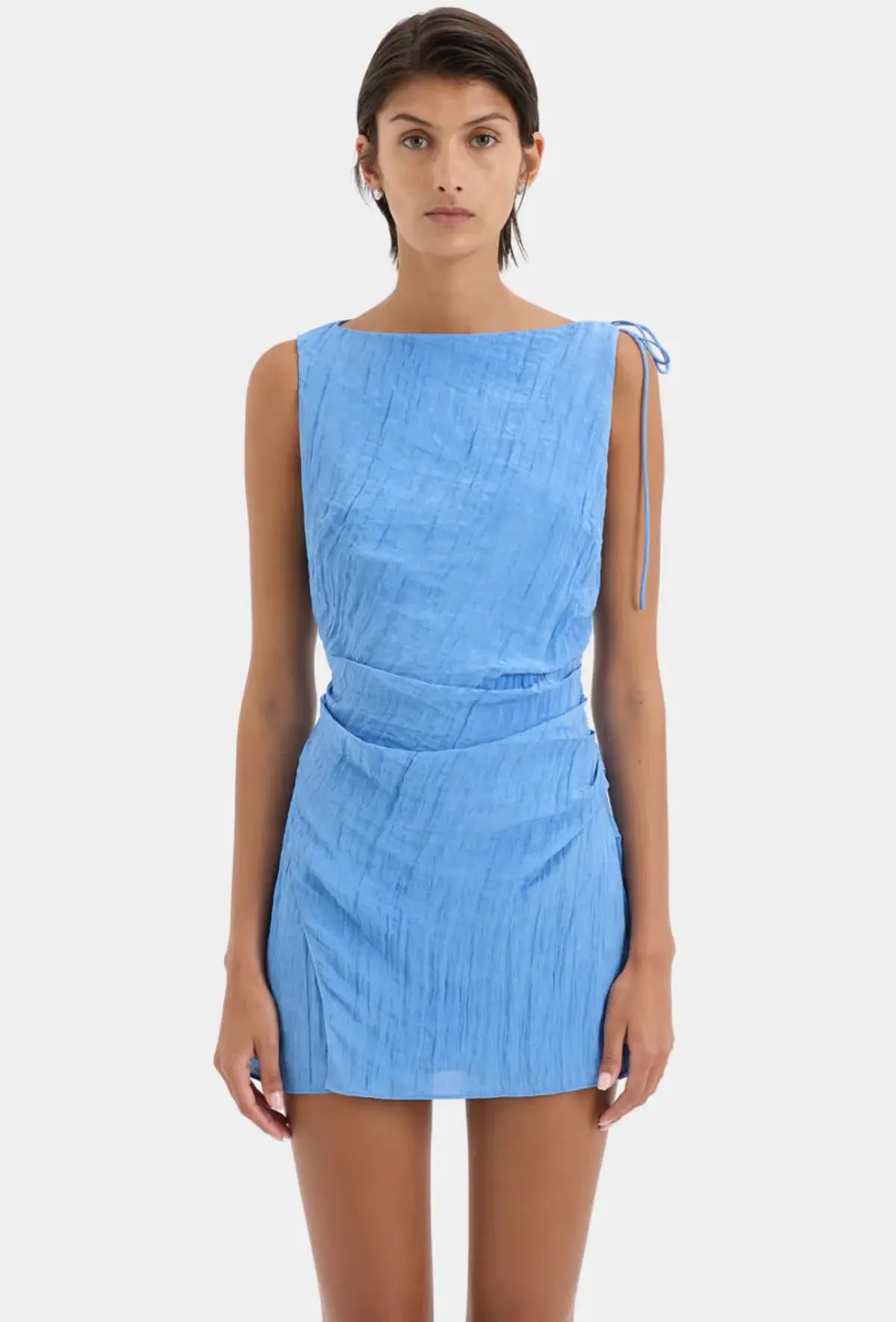 Sir the Label Ligera Mini Dress Cornflower Blue Size 1 / AU 8 photo 2