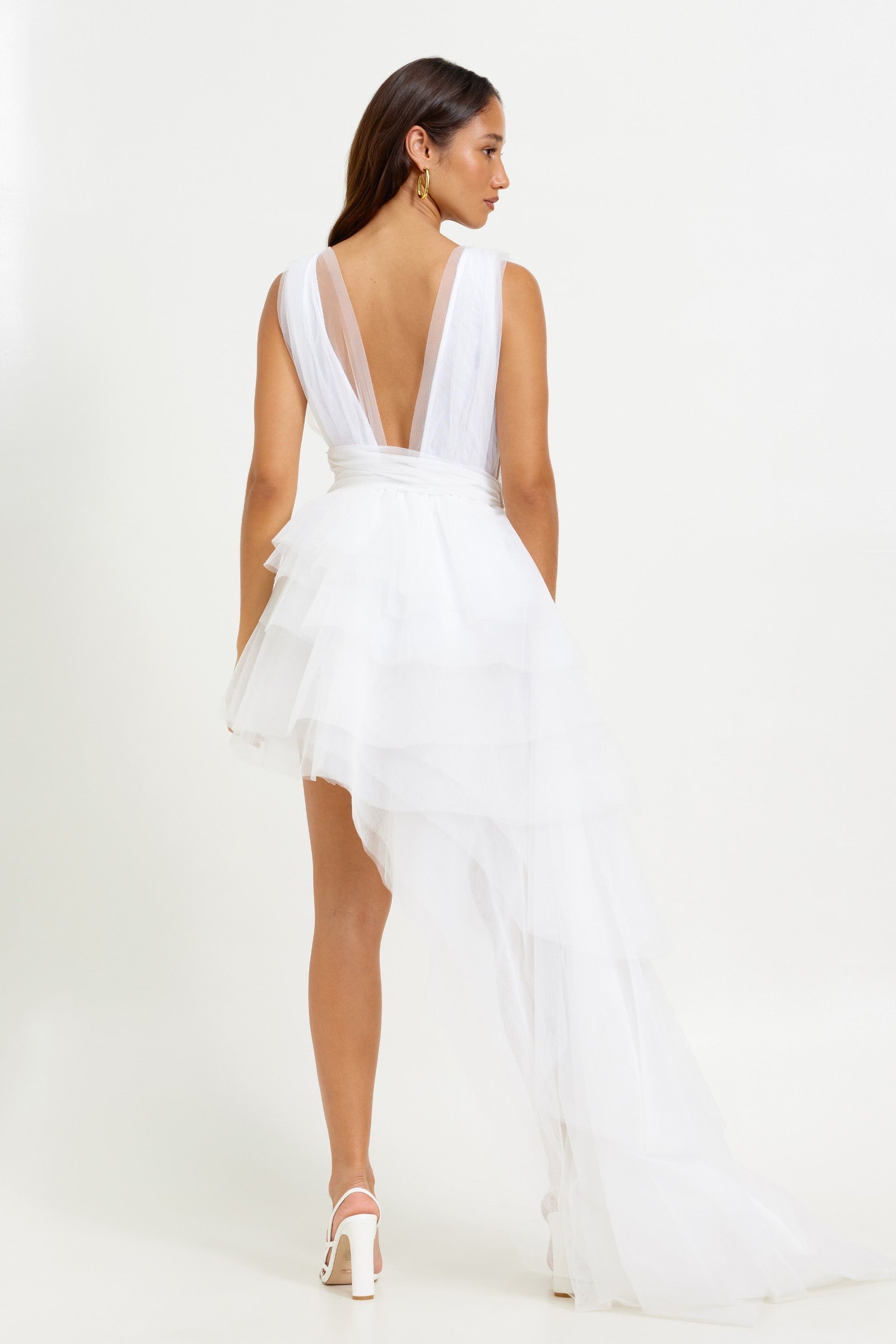 LEXI LOLA DRESS - WHITE photo 4