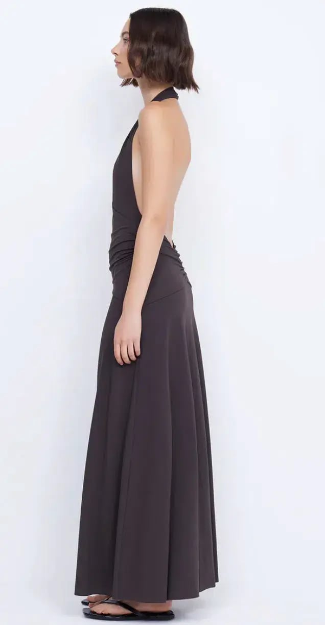 Bec & Bridge Blanche Halter Maxi Dress - size 8 photo 3