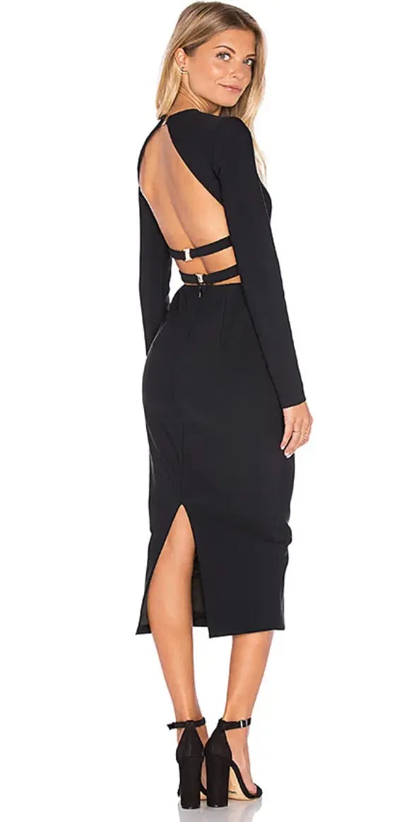Misha Demetria Dress Black Size 6/XS photo 2