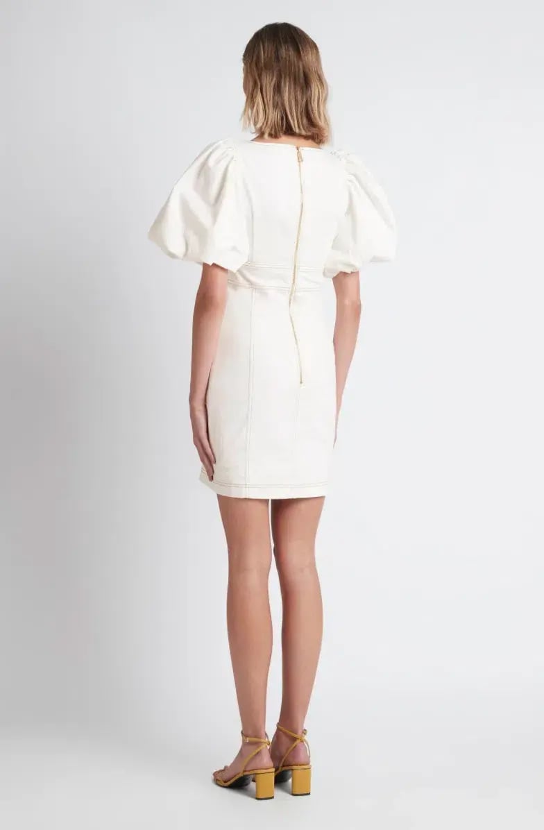 Sheike Illusions Mini Dress White Size 10 photo 3