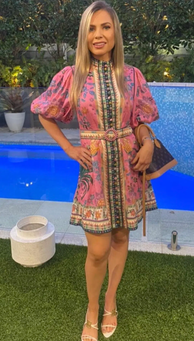 Zimmermann Ginger Buttoned Mini Dress photo 3