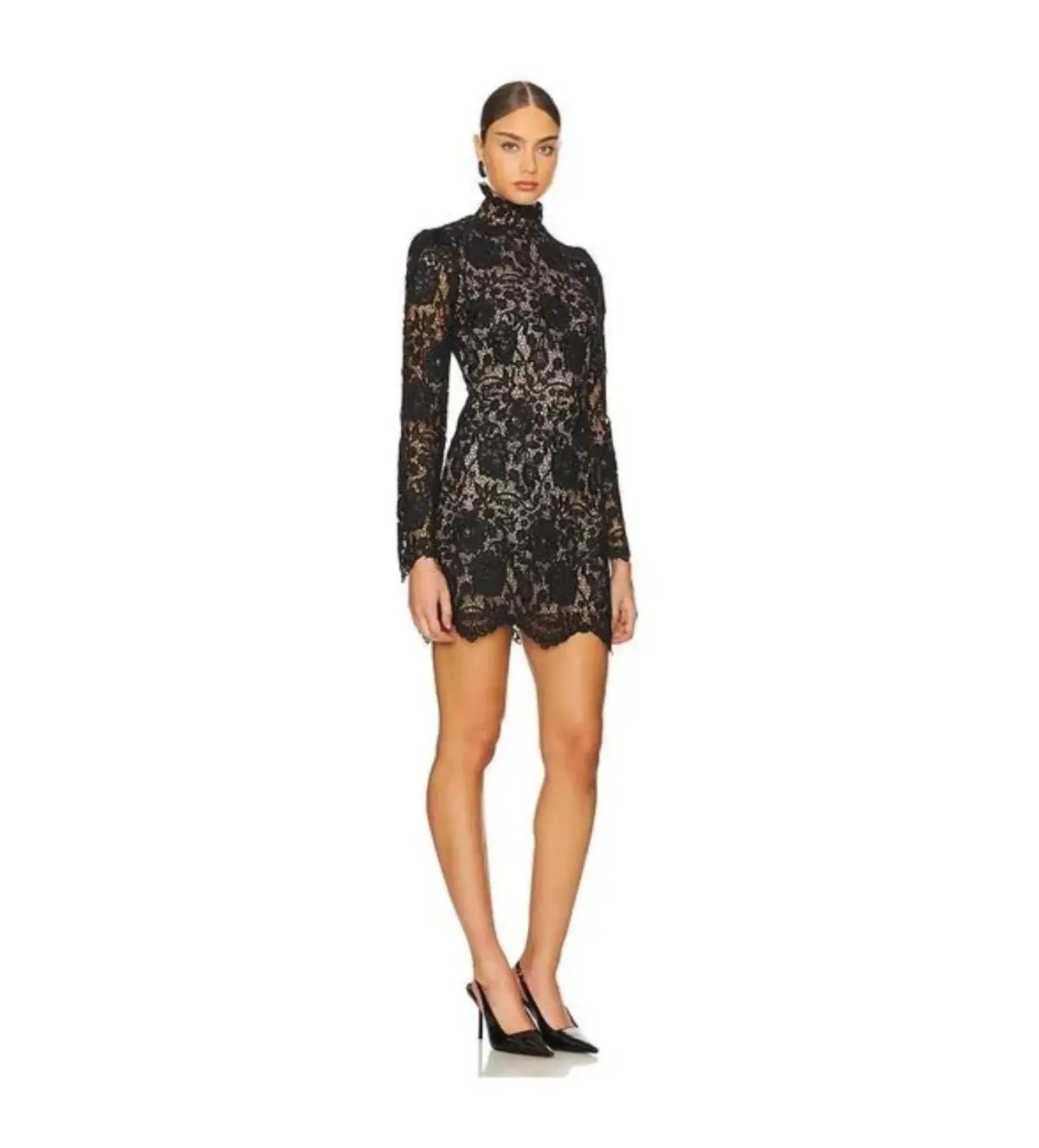 Stone Cold Fox Noosa Mini Dress in Black Size S/AU 8 photo 2