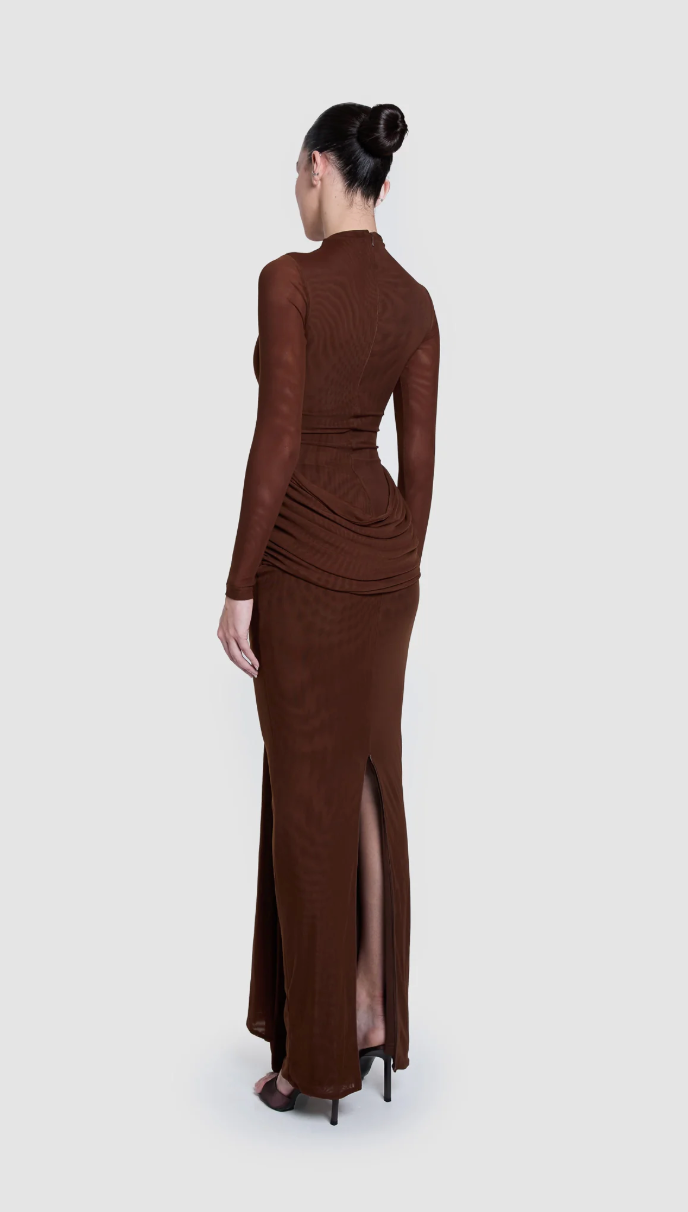 ALUYA MESH MAXI BY BBXBRAND BROWN photo 10