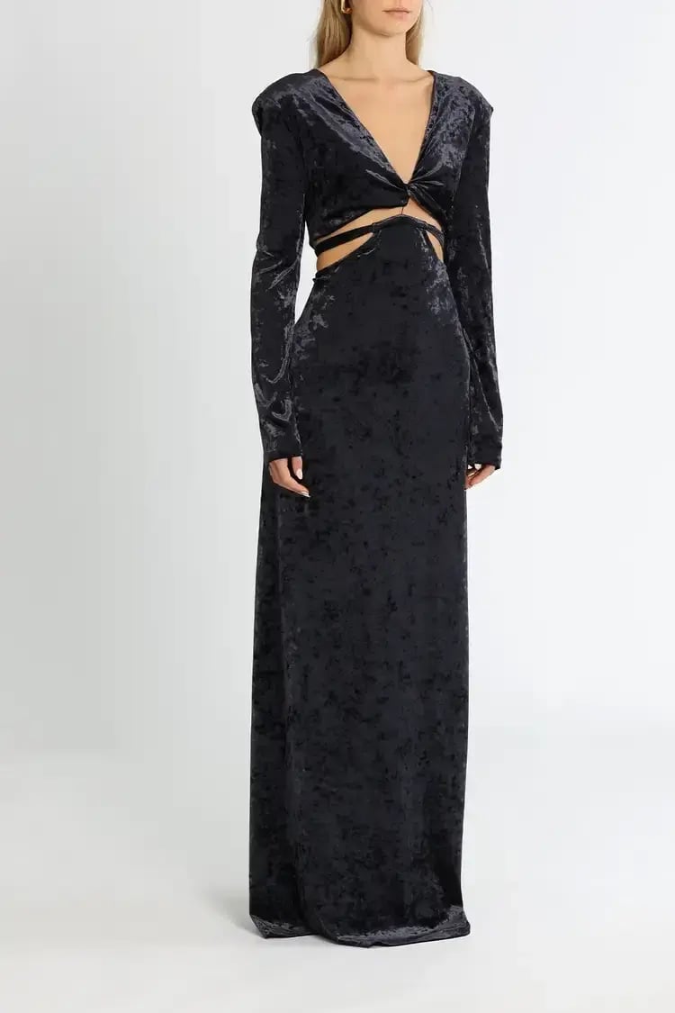 Camilla and Marc Brooks Maxi Dress in French Navy Size 14 photo 2