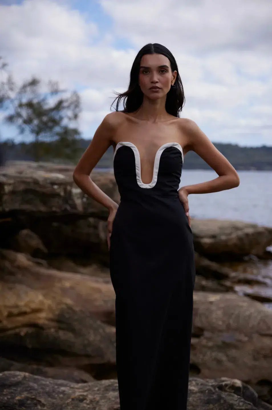 Sonya Moda Romme Dress Black Size 8 photo 3