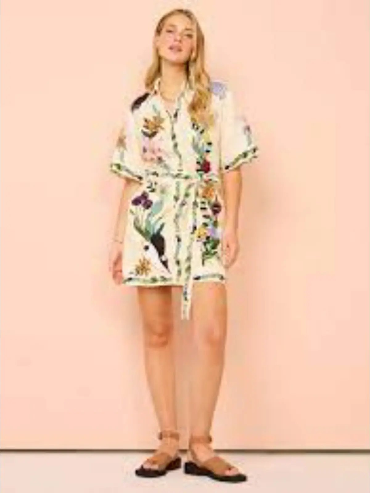Alemais Meagan Mini Dress Print Size AU 8 photo 2
