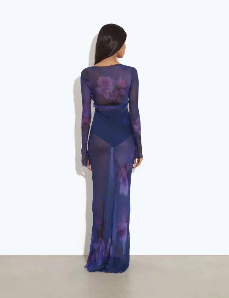 Rat & Boa Topaz Maxi Dress Print Size M / AU 10 photo 2