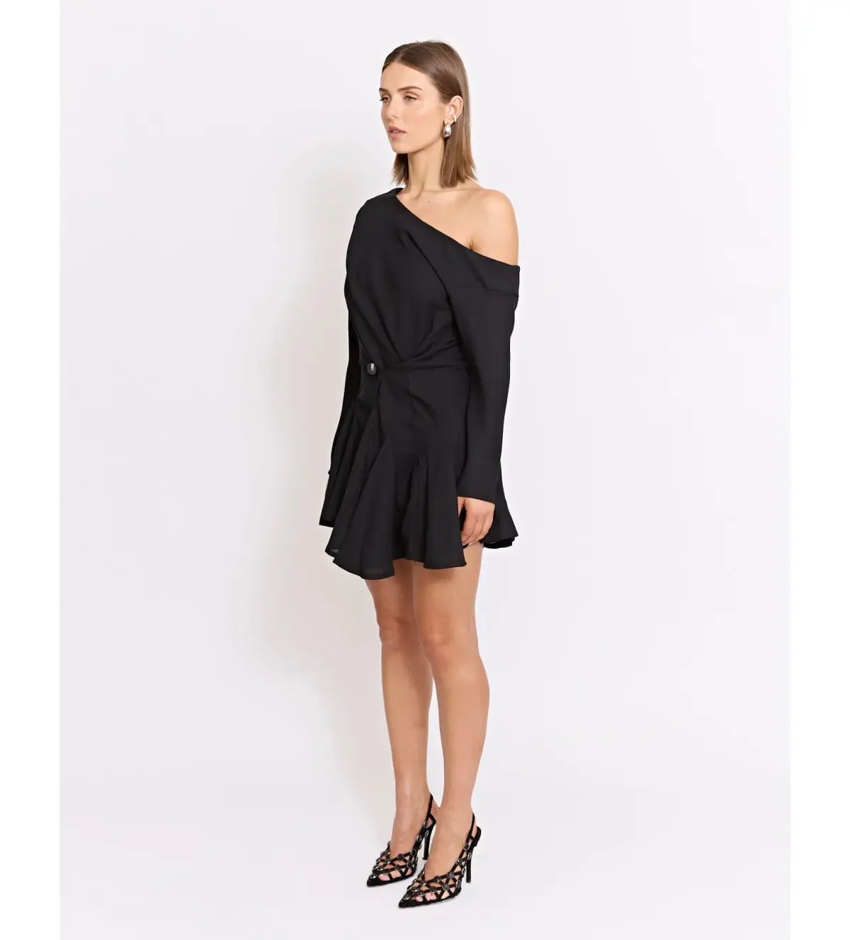Pfeiffer Lucia Mini Dress In Black Size XS / Au 6 photo 3