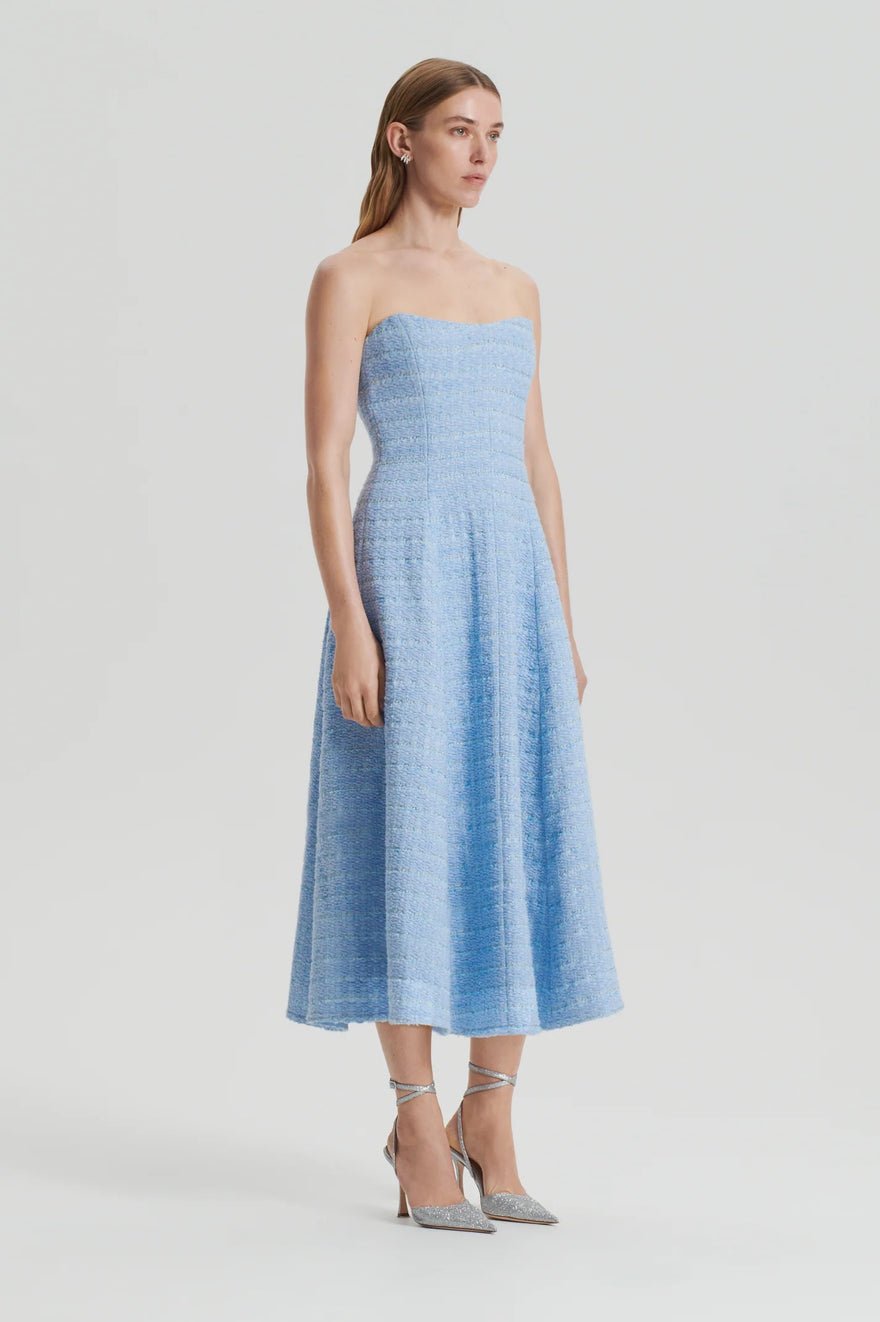 Scanlan Theodore Tweed Boucle Dress photo 3