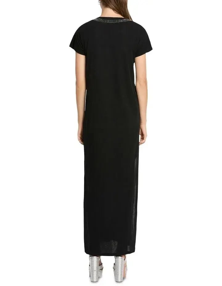 Sass & Bide Crystal Garden Tee Dress Black Size 10 photo 2