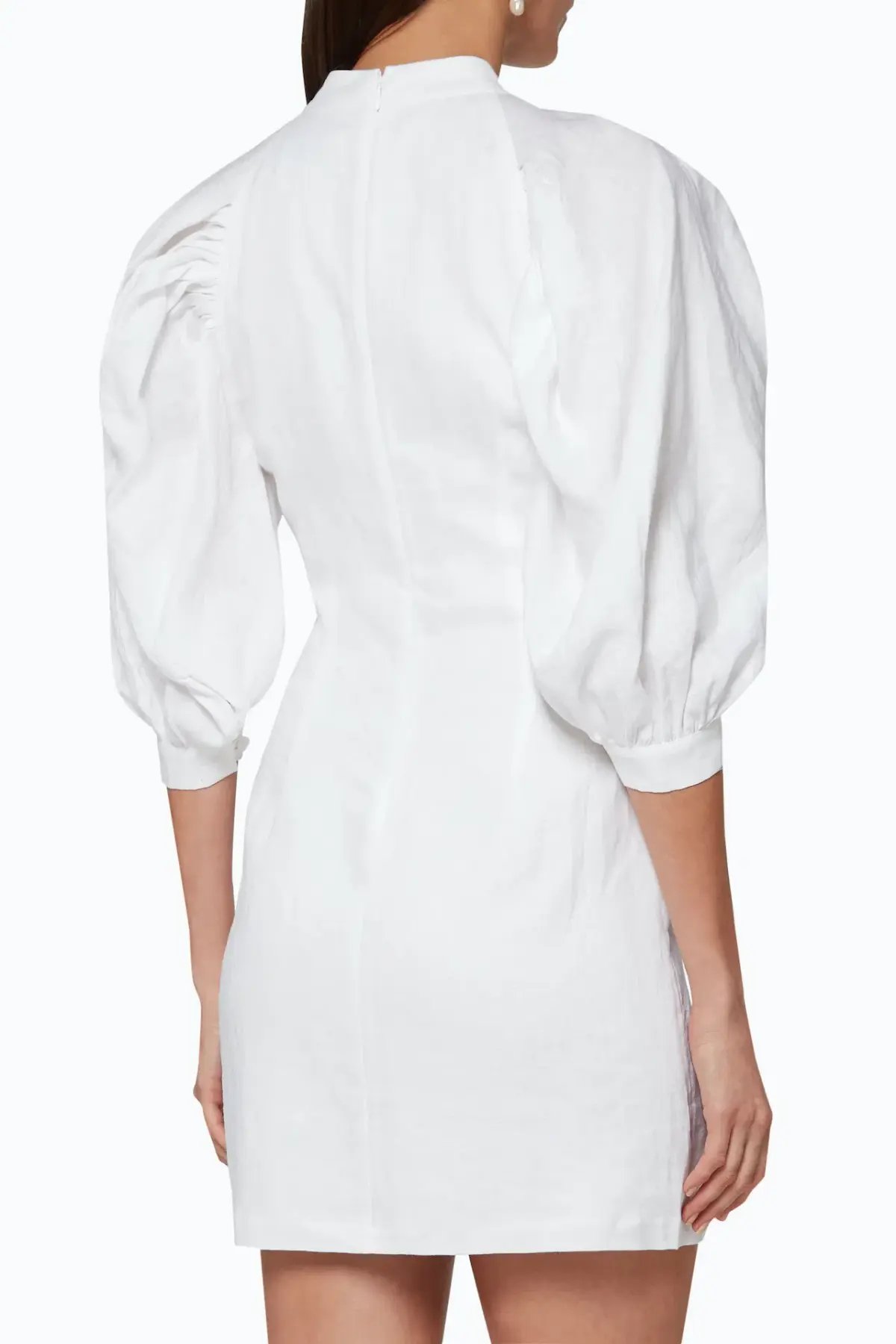 Joslin Studio Fleur Mini Dress White Size 8 photo 2