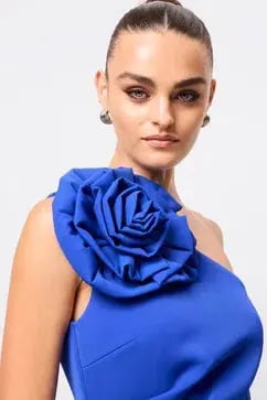 MOSSMAN DREAMSTATE MAXI DRESS / BLUE / SIZE 14 photo 4
