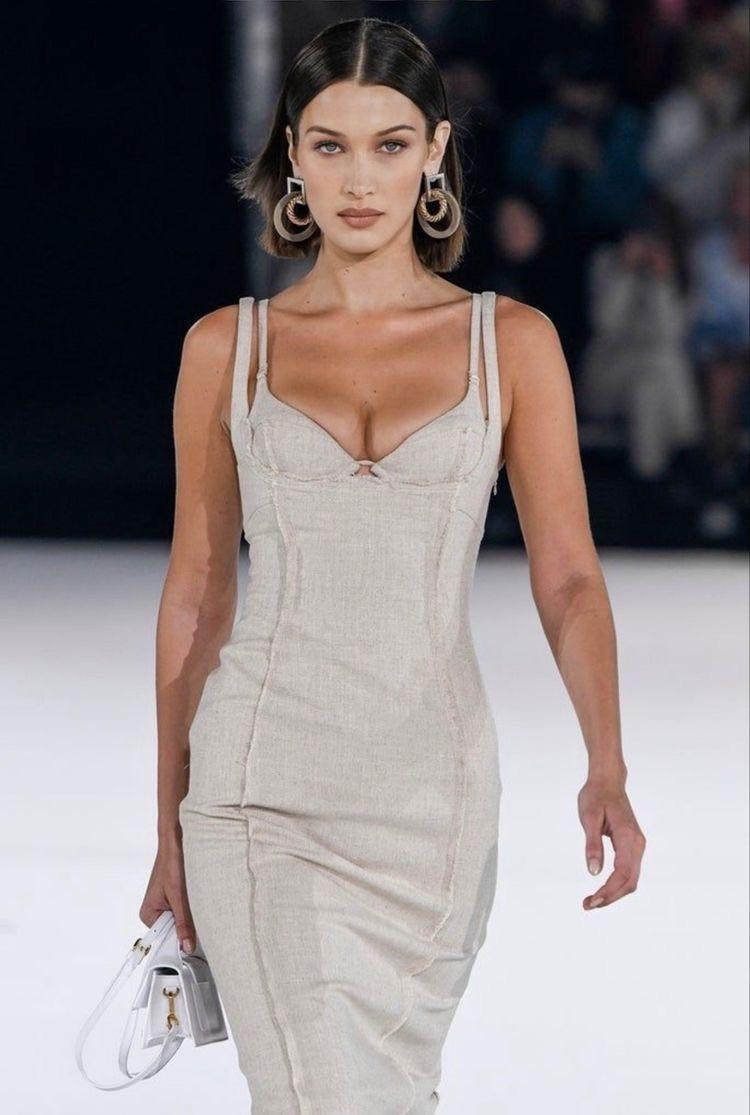 Jacquemus Valerie Dress Beige Size 10 photo 2