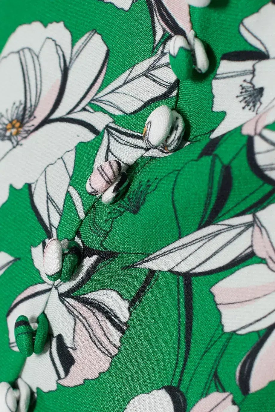 La Maison Talulah That Forever Feeling Midi Dress Green Floral Size 8 photo 7