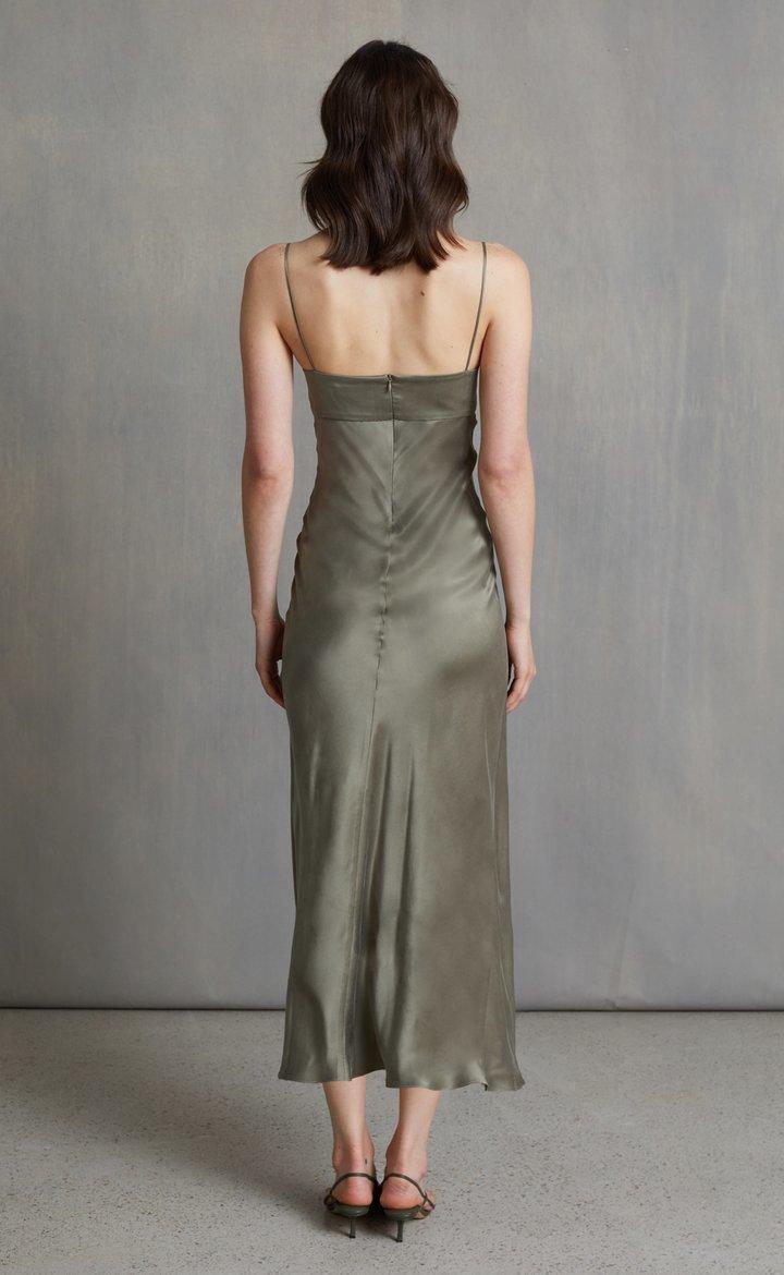 Bec & Bridge, Classic silk tie midi dress, size 12 photo 2