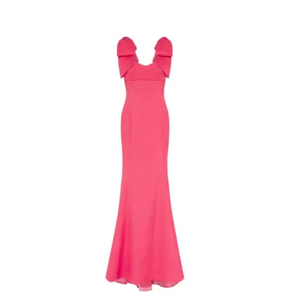 Rebecca Vallance Martini Bow Gown Pink photo 2