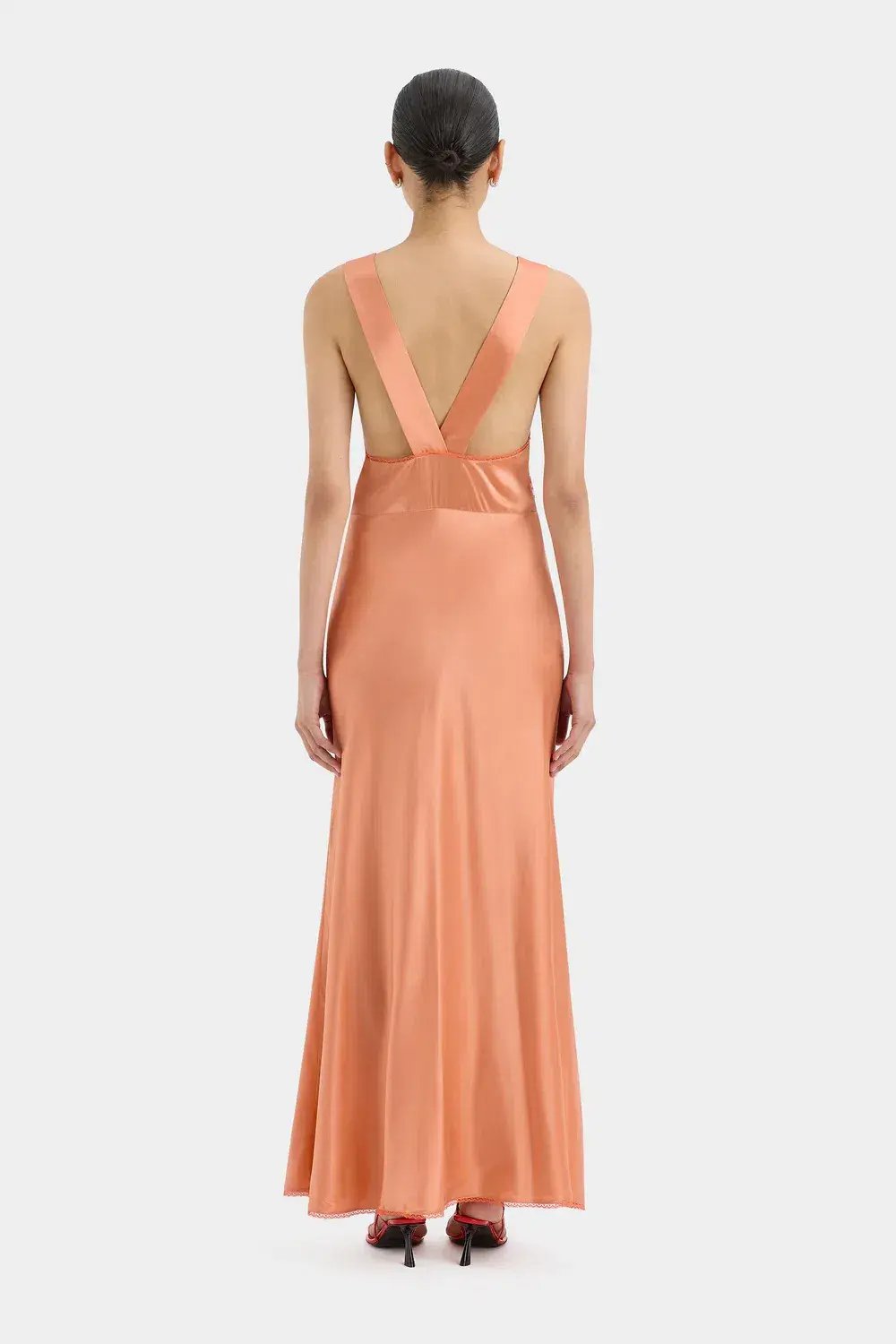 Sir The Label Aries Cut Out Dress Peach Size 0 / AU 6 photo 3