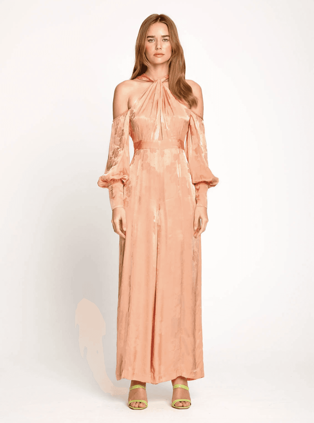 Alice McCall Iced Guava Memory Lane Jumpsuit Orange Size 8 photo 2