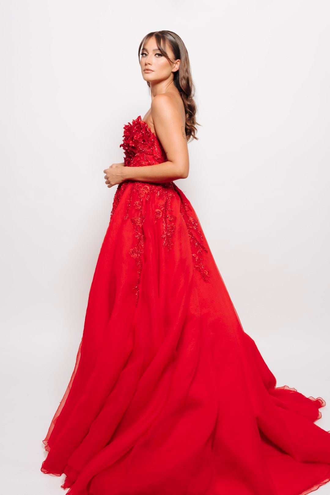 ALBINA BALLGOWN #2 BY ALBINA DYLA RED photo 2