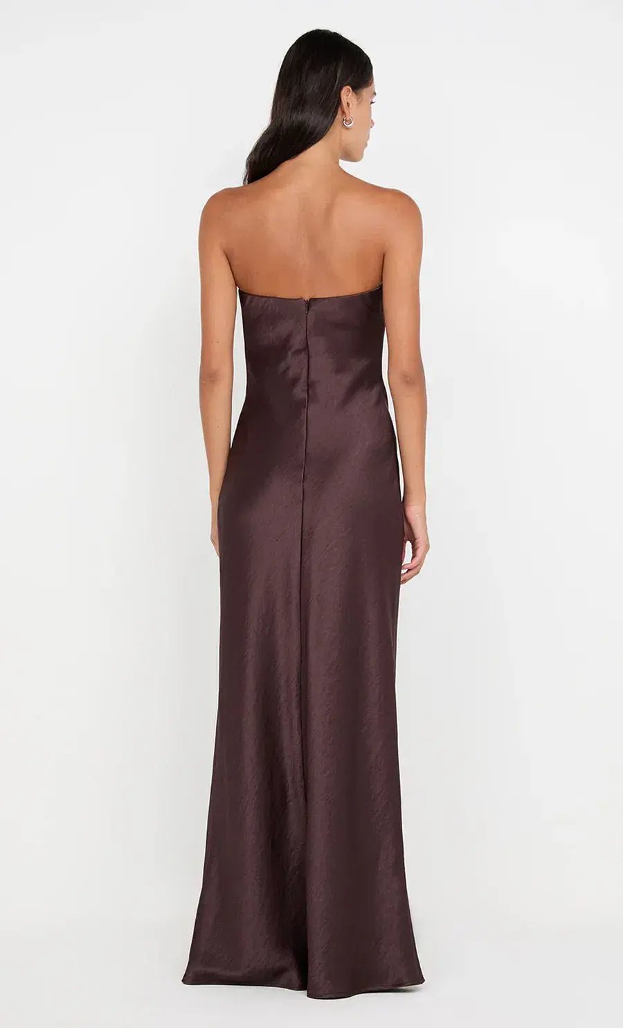 Bec & Bridge Austen Strapless Maxi Dress in Brown Size 8 photo 2