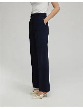 Oxford Lydia Wool Stretch Suit Trousers Navy photo 2