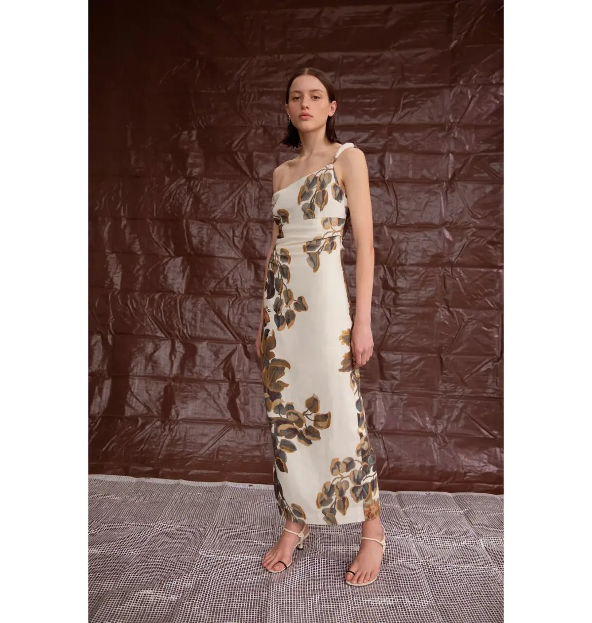 Sir the Label Evalita Twist Midi Dress Pine Valley Size 2 / AU 10 photo 5