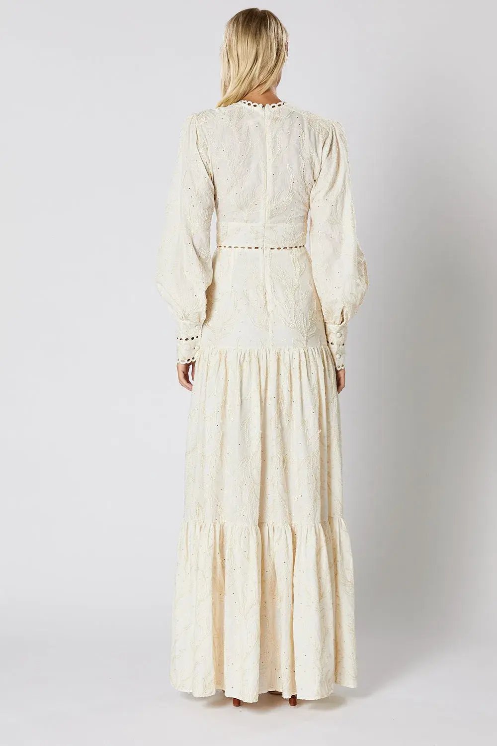 Winona Genevieve Dress Cream Size S photo 2