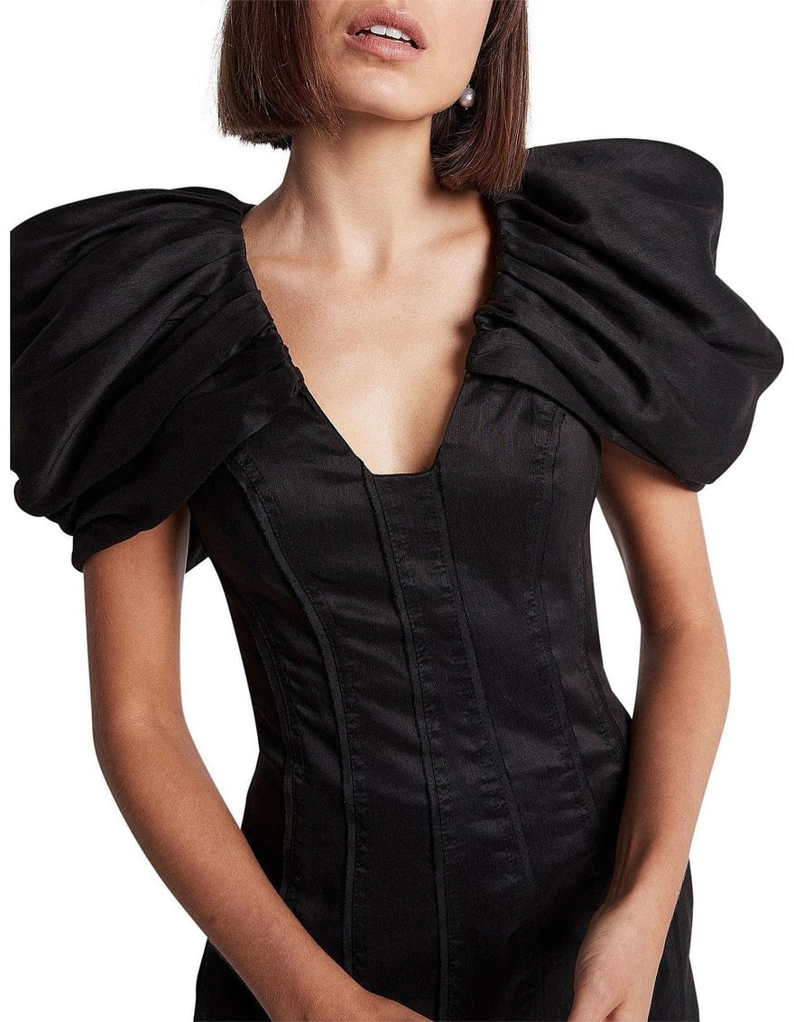 Aje Admiral Butterfly Sleeve Midi Dress photo 2