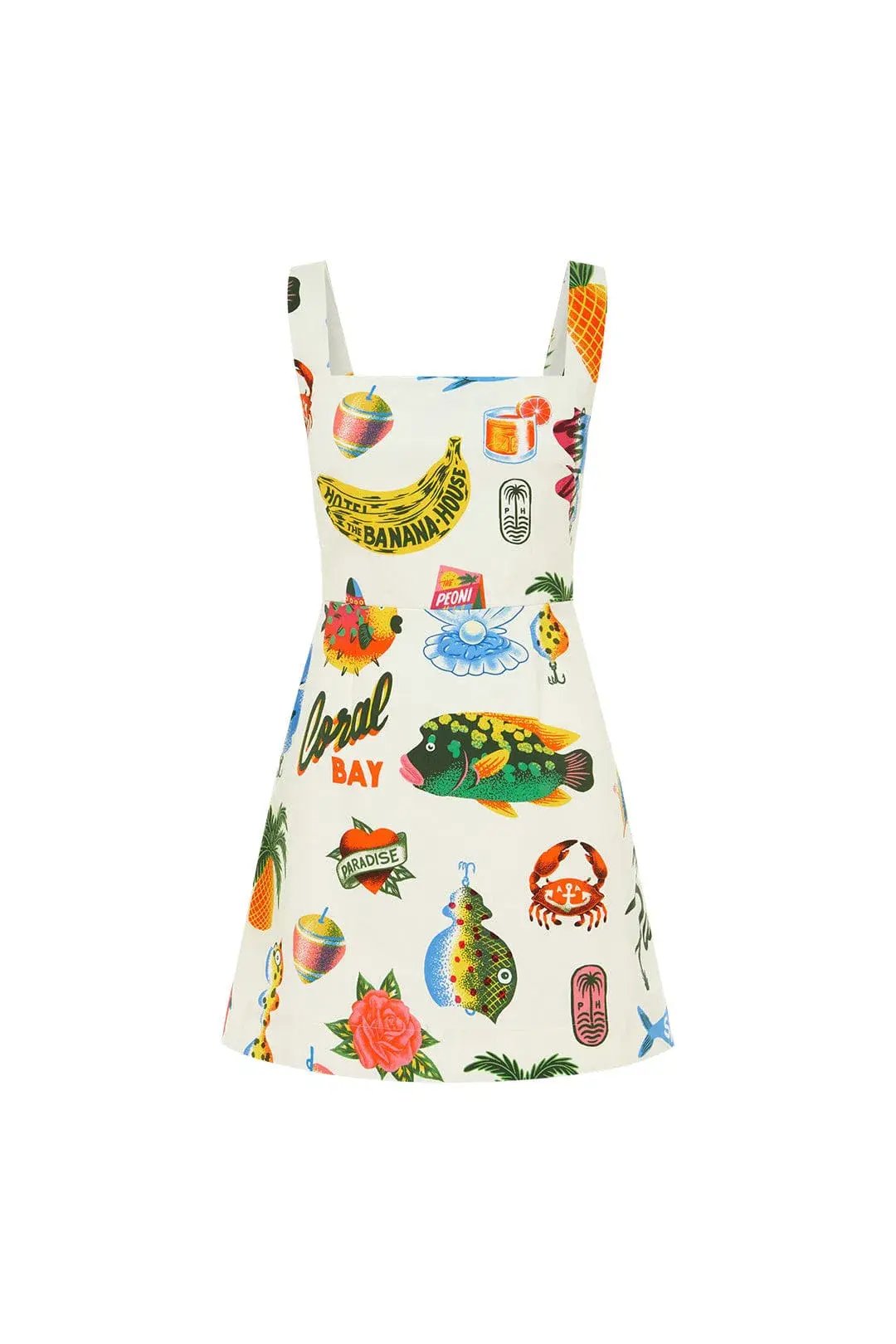Alemais Samaki Mini Dress Print Size AU 10 photo 4