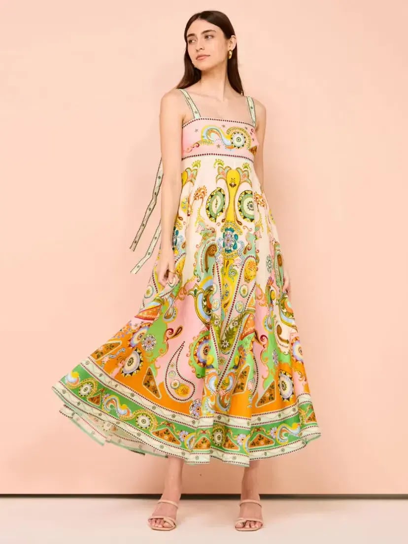 Alemais Pinball Sundress Print Size AU 8 photo 4