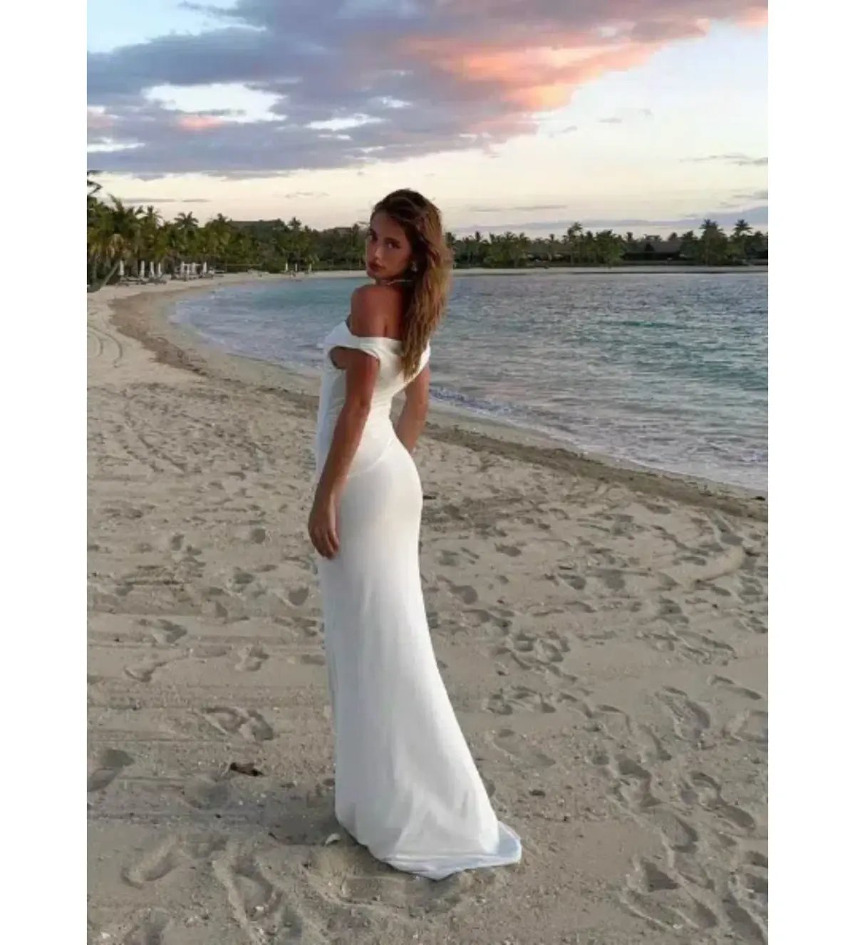 Natalie Rolt Bettina Gown In White Size 0/AU 6 photo 4