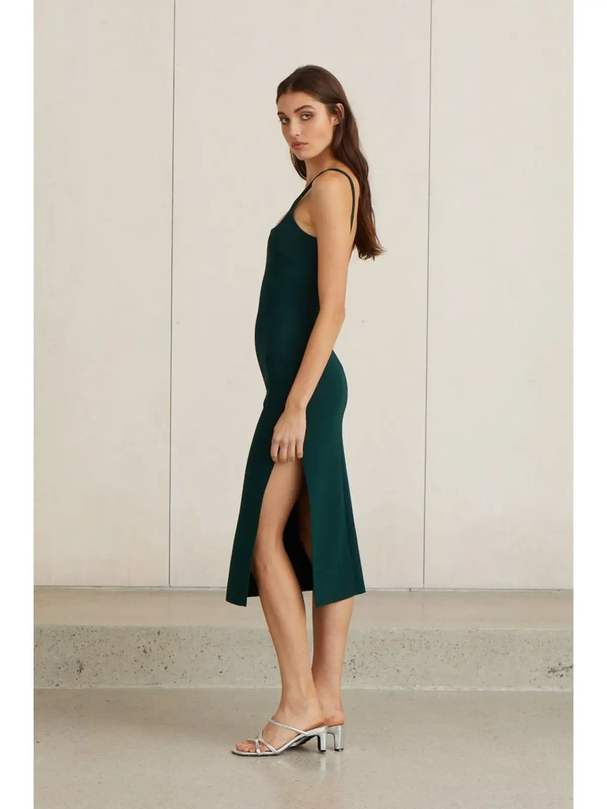 Bec & Bridge Valentine Dress in Green Size AU 10 photo 2
