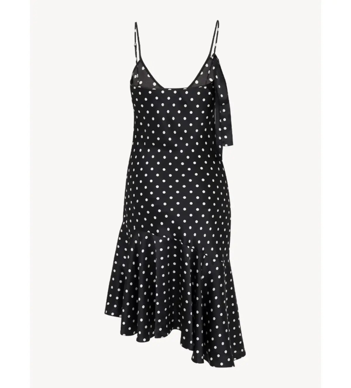 Realisation Par The Cassidy Dress in Black Polka Dot Print Size S / AU 8 photo 3