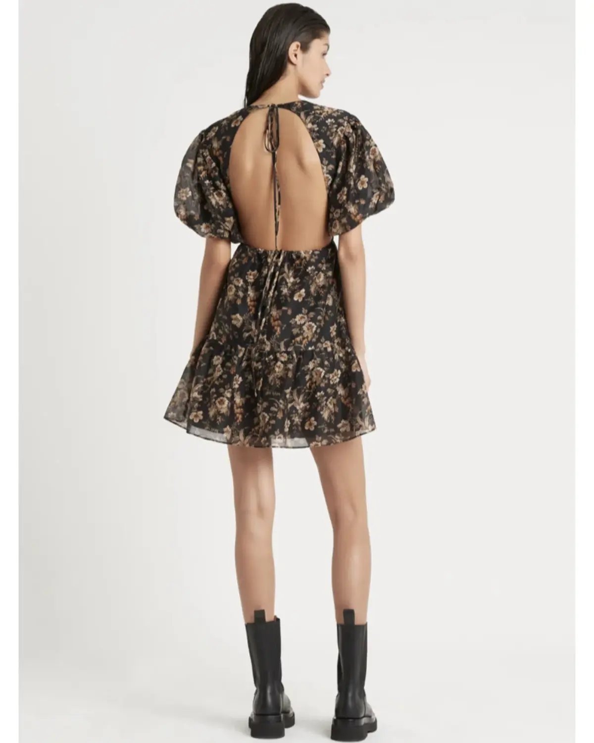 Sir the Label Amerie Open back Mini Brown Size 3 / AU 12 photo 2